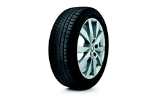 Complete winter alloy wheel CRYSTAL 17" for OCTAVIA III